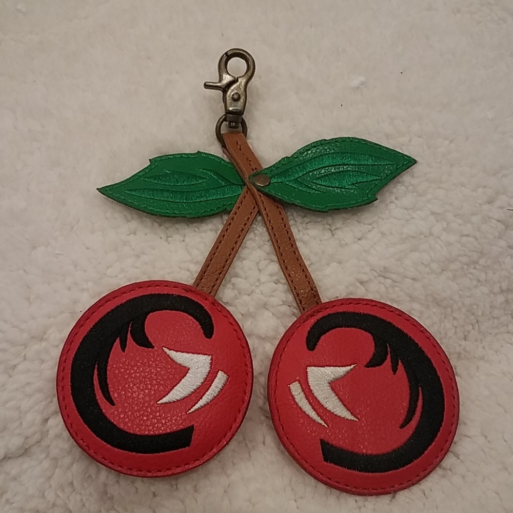 Betsey Johnson cherries clip on